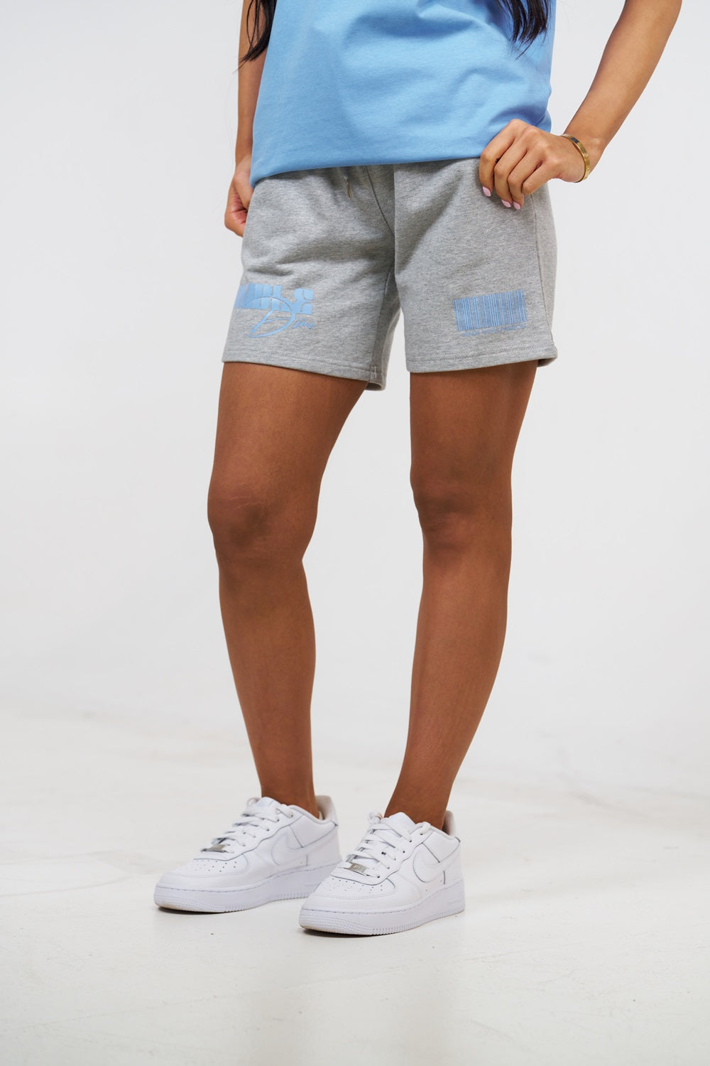 Grey/Blue Shorts