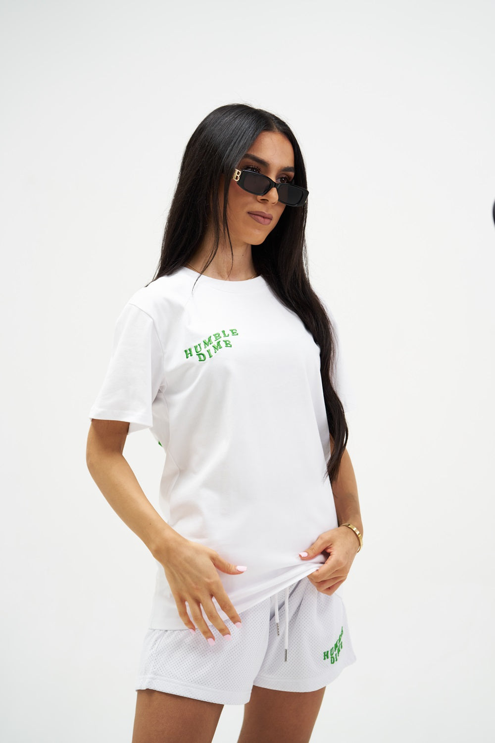 White/Green T-Shirt